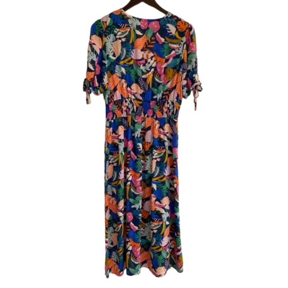 Esprit Tropical Multi-Colored Dress - Large - Picture 4 of 6